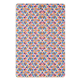 Klembord met levendig geometrisch patroon 