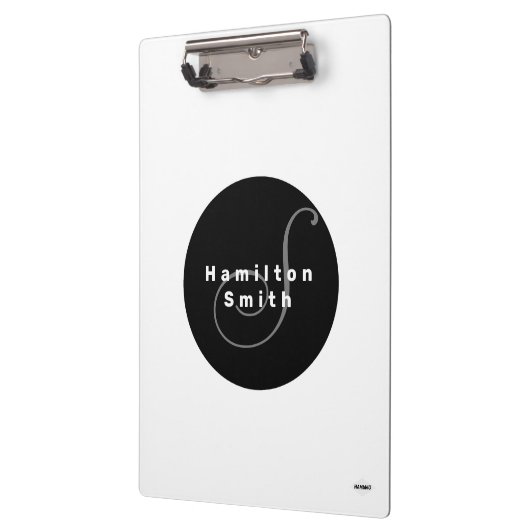 Klembord met monogram - HAMbyWG (Links)