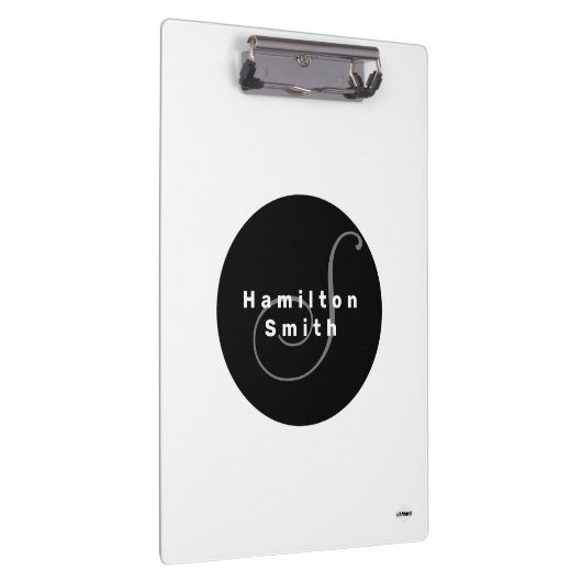 Klembord met monogram - HAMbyWG (Rechts)