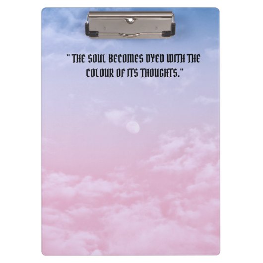 Klembord met offertes (Voorkant)