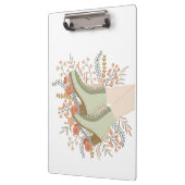 Klembord met roller schaatsen (Links)