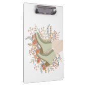 Klembord met roller schaatsen (Rechts)