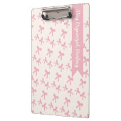Klembord met Roze Strik Droom (Links)