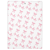 Klembord met Roze Strik Droom (Achterkant)