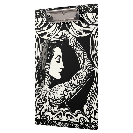 Klembord met tatoeage (Links)