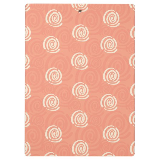 Klembord met wervelingen (Achterkant)