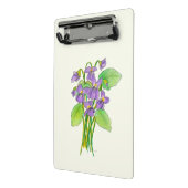Klembord met wilde viooltjes mini (Angled2)