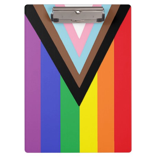Klembord "Modern Pride Flag" (Voorkant)