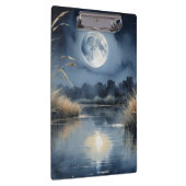 Klembord – Moonlit Lake Landscape Design (Rechts)
