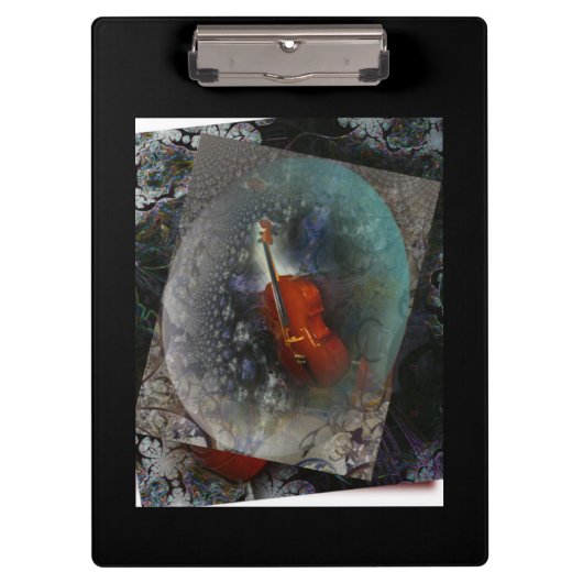 Klembord Muziek Cello (Voorkant)
