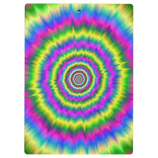 Klembord Neon Explosie (Achterkant)