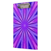 Klembord Paars/blauw Kaleidoscoop (Links)