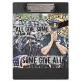 Klembord politieagent wetshandhaving (Voorkant)