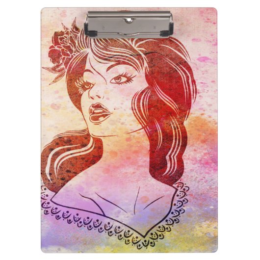 Klembord portret (Voorkant)