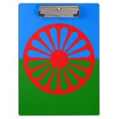 Klembord Romany Gypsy vlag (Voorkant)