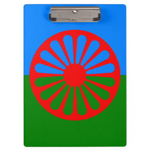 Klembord Romany Gypsy vlag