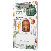 Klembord schoolpatroon (Links)