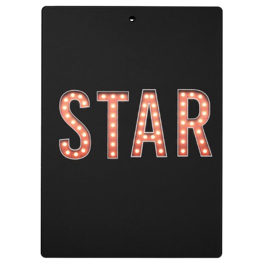 Klembord STAR-selectiekader (Achterkant)