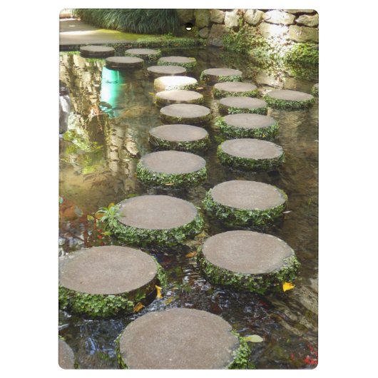 Klembord Stenen overspoelen (Achterkant)