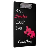 Klembord synchronisatieschaatsen - rood ijs (Rechts)