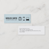 Klembord | Telefoon | Laptop Mini Visitekaartje (Voorkant / Achterkant)