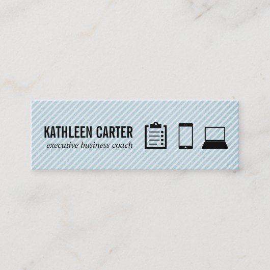 Klembord | Telefoon | Laptop Mini Visitekaartje (Voorkant)