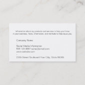 Klembord | Telefoon | Laptop Visitekaartje (Achterkant)