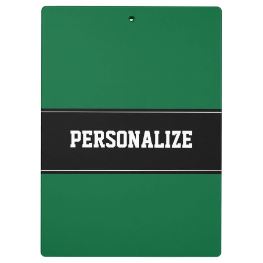 Klembord Tennis | Gepersonaliseerd monogram (Achterkant)