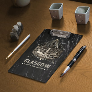 Klembord van de stadskamers