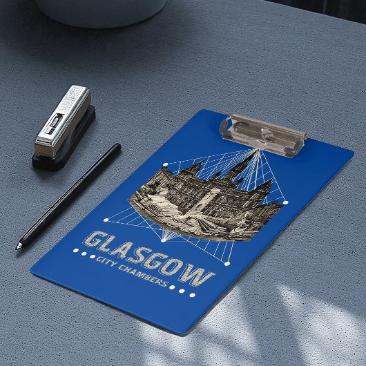 Klembord van de  stadskamers