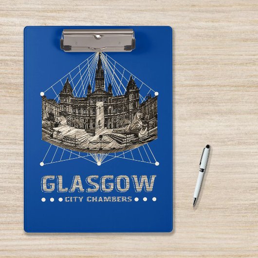 Klembord van de  stadskamers