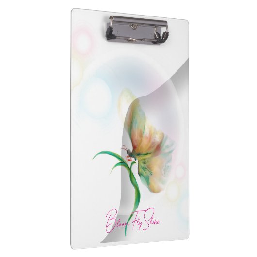 Klembord van Dreamy Pastel Butterfly (Rechts)