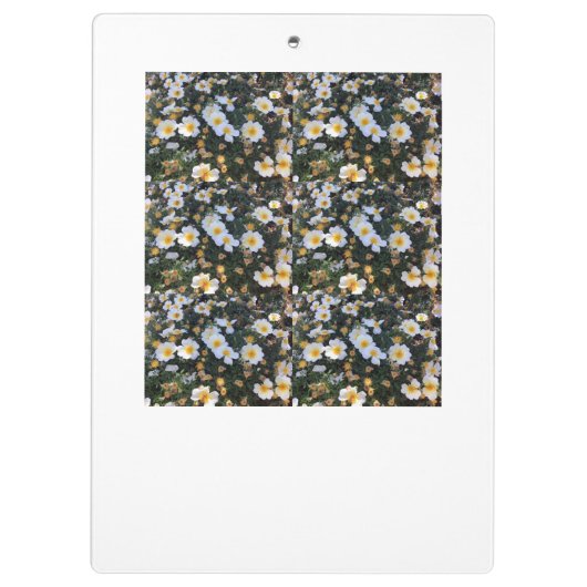 Klembord van Floral Bliss (Achterkant)