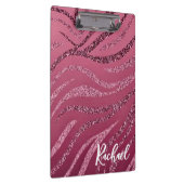 Klembord van Glitter Zebra Stripes (Rechts)