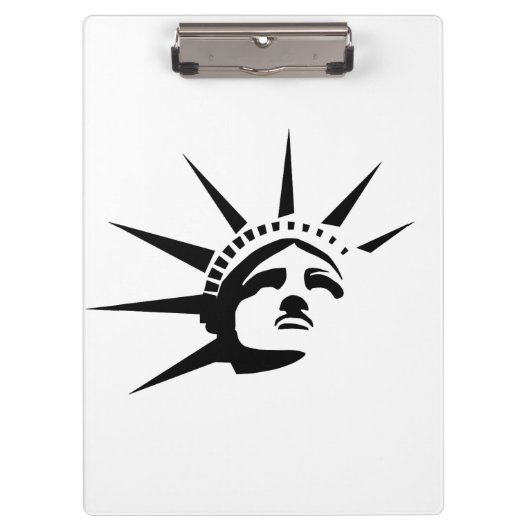 Klembord van Lady Liberty (Voorkant)
