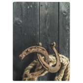 Klembord van Lucky hoefijzer (Achterkant)