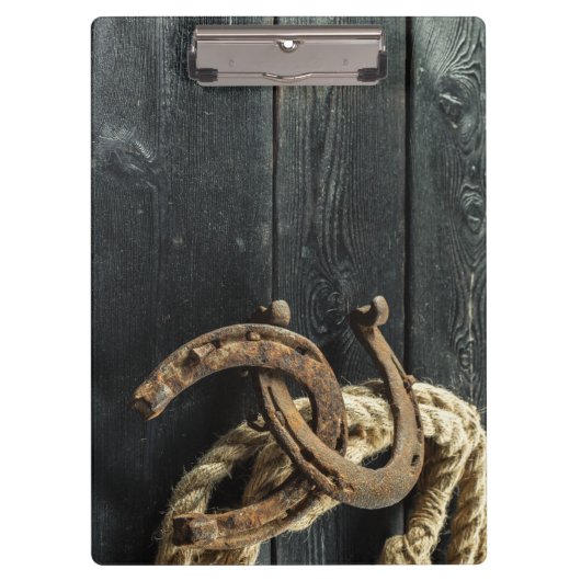 Klembord van Lucky hoefijzer (Voorkant)