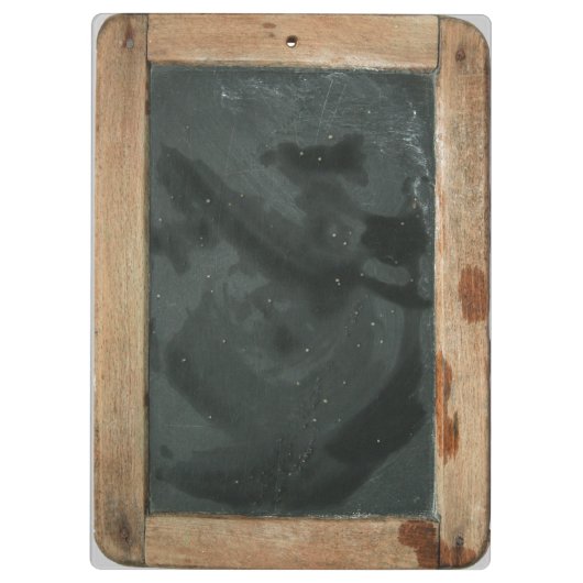 Klembord van  schoollaatleraar (Achterkant)