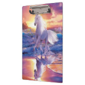 Klembord van witte hengst (Links)