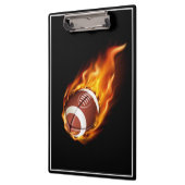 Klembord-vlammend Football Klembord (Links)