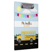 Klembord voor aangepaste schoolbusbestuurders (Rechts)