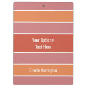 Klembord voor aangepaste tapes Patroon (Achterkant)