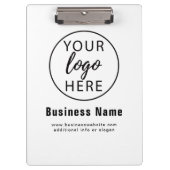 Klembord voor aangepaste zakelijke Logo (Voorkant)