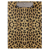 Klembord voor afdrukken op luipaard (Voorkant)