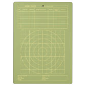 Klembord voor bereikkaart (Achterkant)