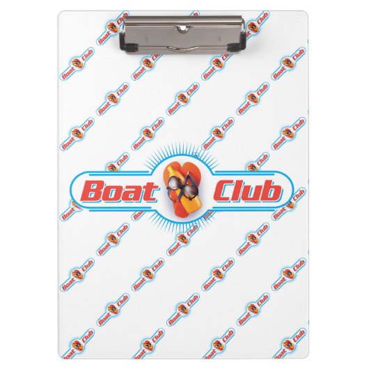 Klembord voor Boat Club (Voorkant)