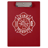 Klembord voor brandweerdienst (Voorkant)