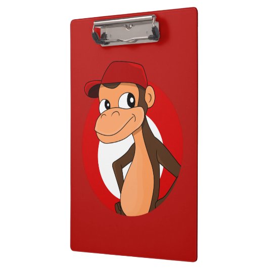 Klembord voor chimp-cartoon (Links)