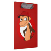 Klembord voor chimp-cartoon (Rechts)