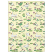 Klembord voor eenden en waterlily op maat (Achterkant)